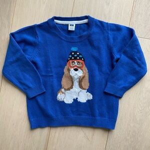 JANIE & JACK cocker spaniel sweater